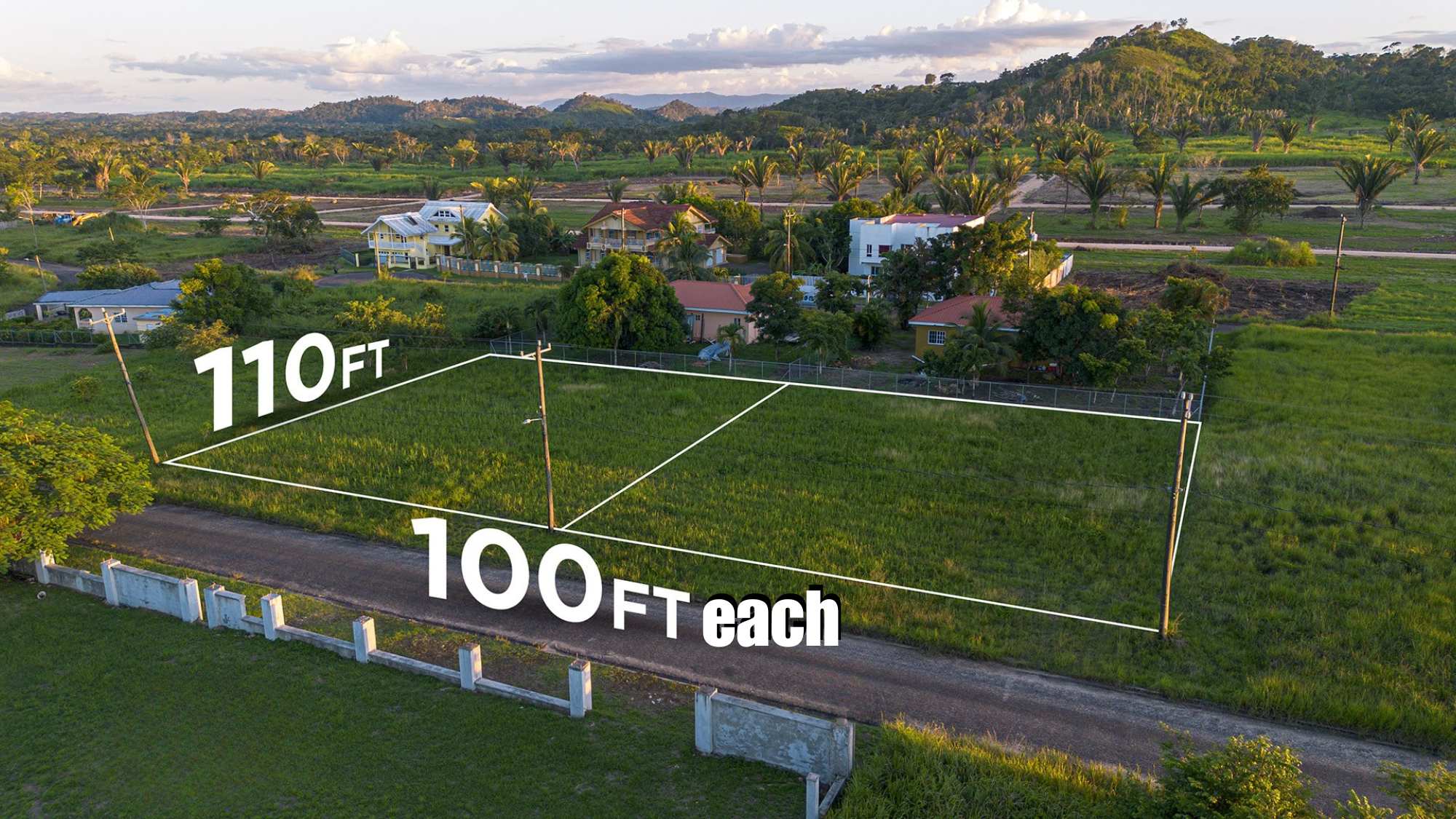 Two Oversize Lots in University Heights Phase 2, Belmopan