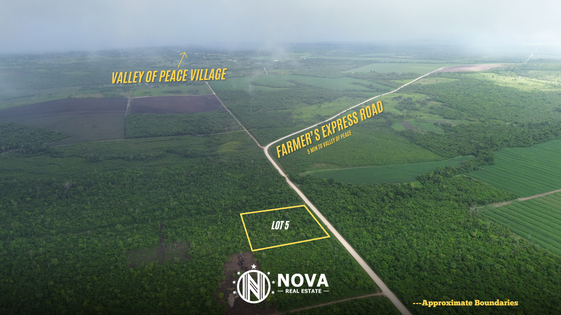 🚜3 Prime Roadside Acre Blocks – Near Spanish Lookout & Valley of Peace🌿 - Photo 3