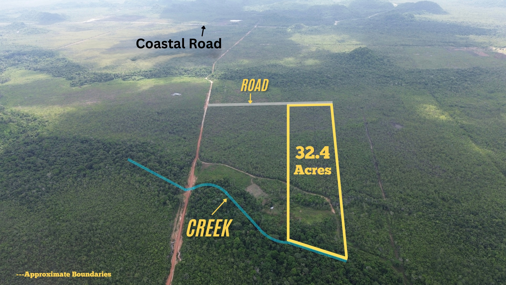 🌿 32.4 Acres of Opportunity – Near the Coastal Road! 🌿